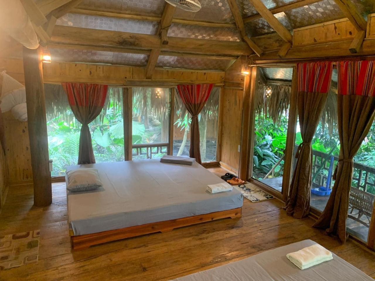 Pu Luong Cuisine Garden Homestay Lang Bang Extérieur photo