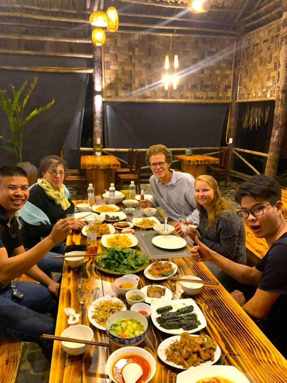Pu Luong Cuisine Garden Homestay Lang Bang Extérieur photo