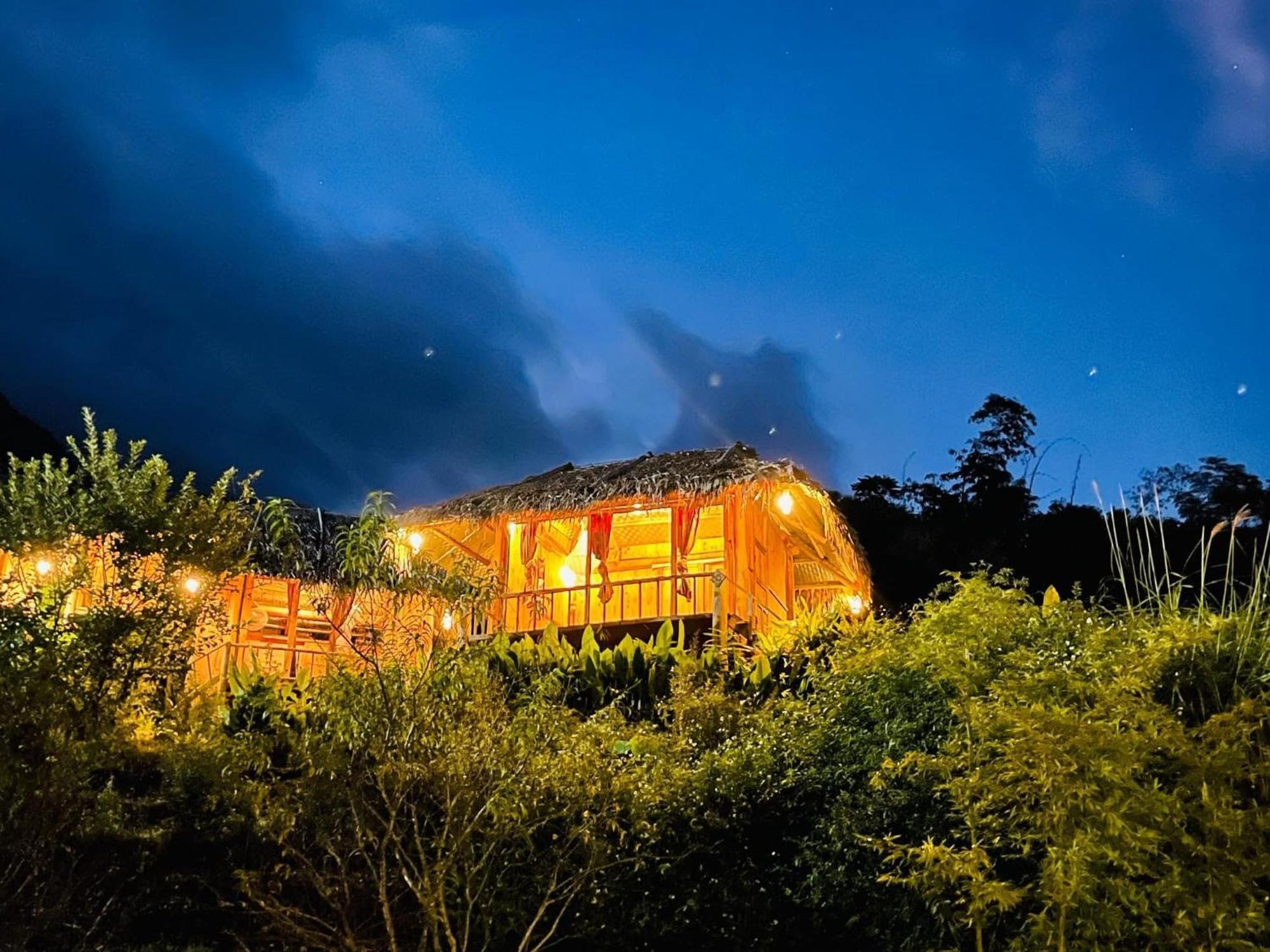 Pu Luong Cuisine Garden Homestay Lang Bang Extérieur photo