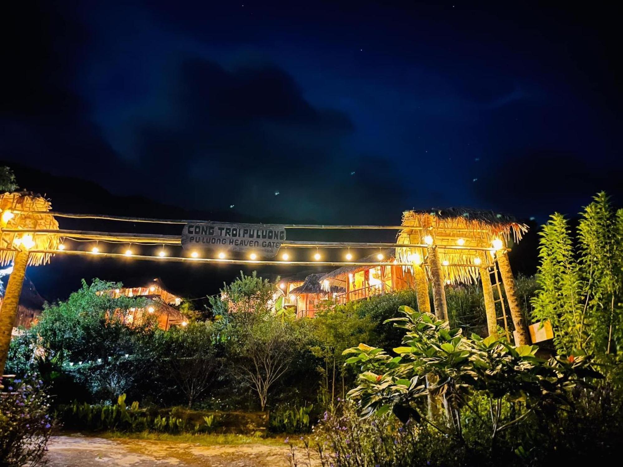 Pu Luong Cuisine Garden Homestay Lang Bang Extérieur photo