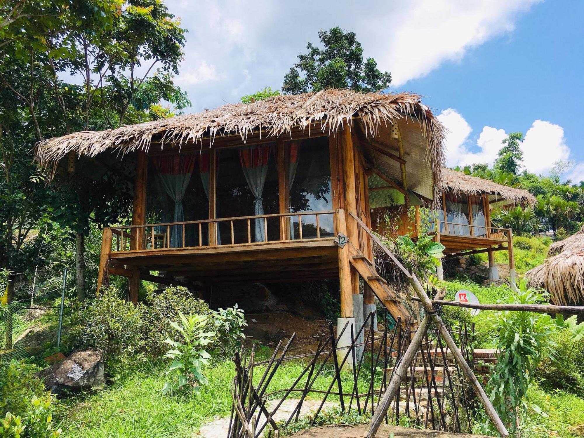 Pu Luong Cuisine Garden Homestay Lang Bang Extérieur photo